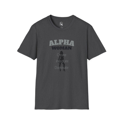Alpha Woman Tee - Front and Back Print - Tonyalicious Tees