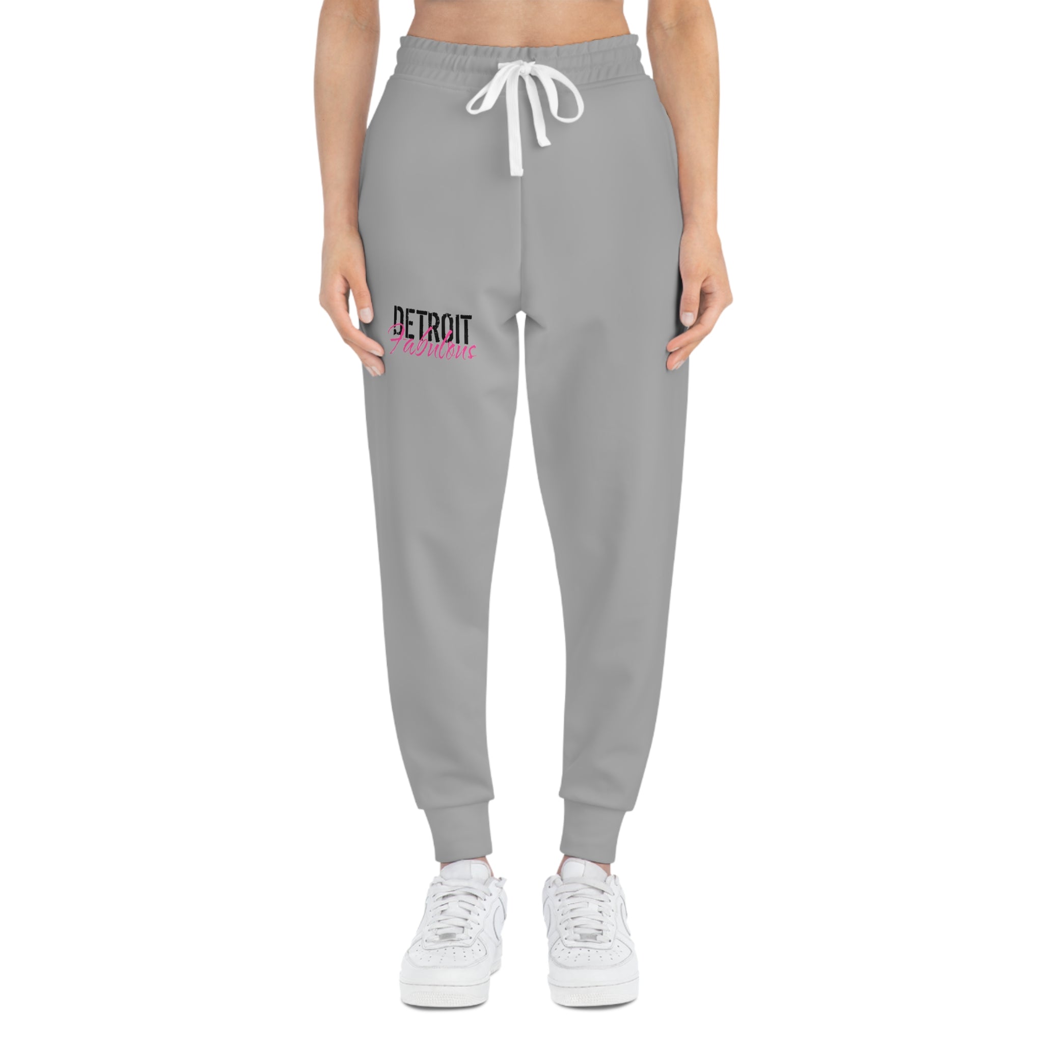 Detroit Fabulous Gray Athletic Joggers - Tonyalicious Tees