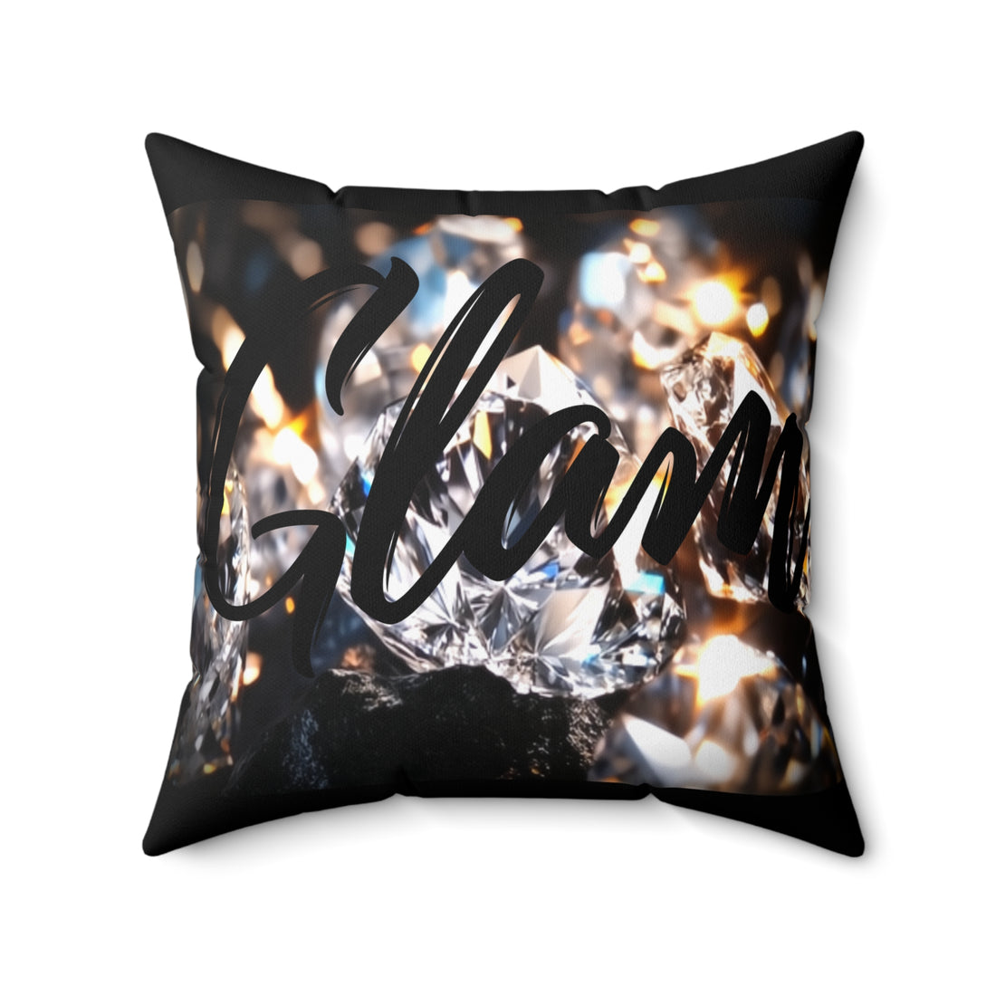 Glam Diamonds Pillow