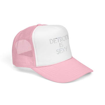 Detroit is Sexy Embroidered Trucker Hat - Tonyalicious Tees
