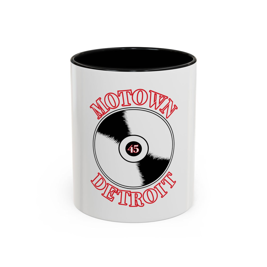 Motown Detroit Mug - Red