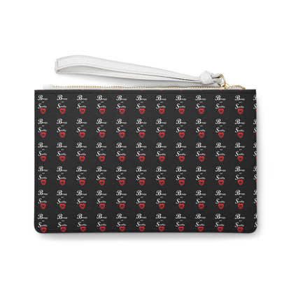 Bougy Not Snobby Black Clutch Bag Wristlet - Tonyalicious Tees