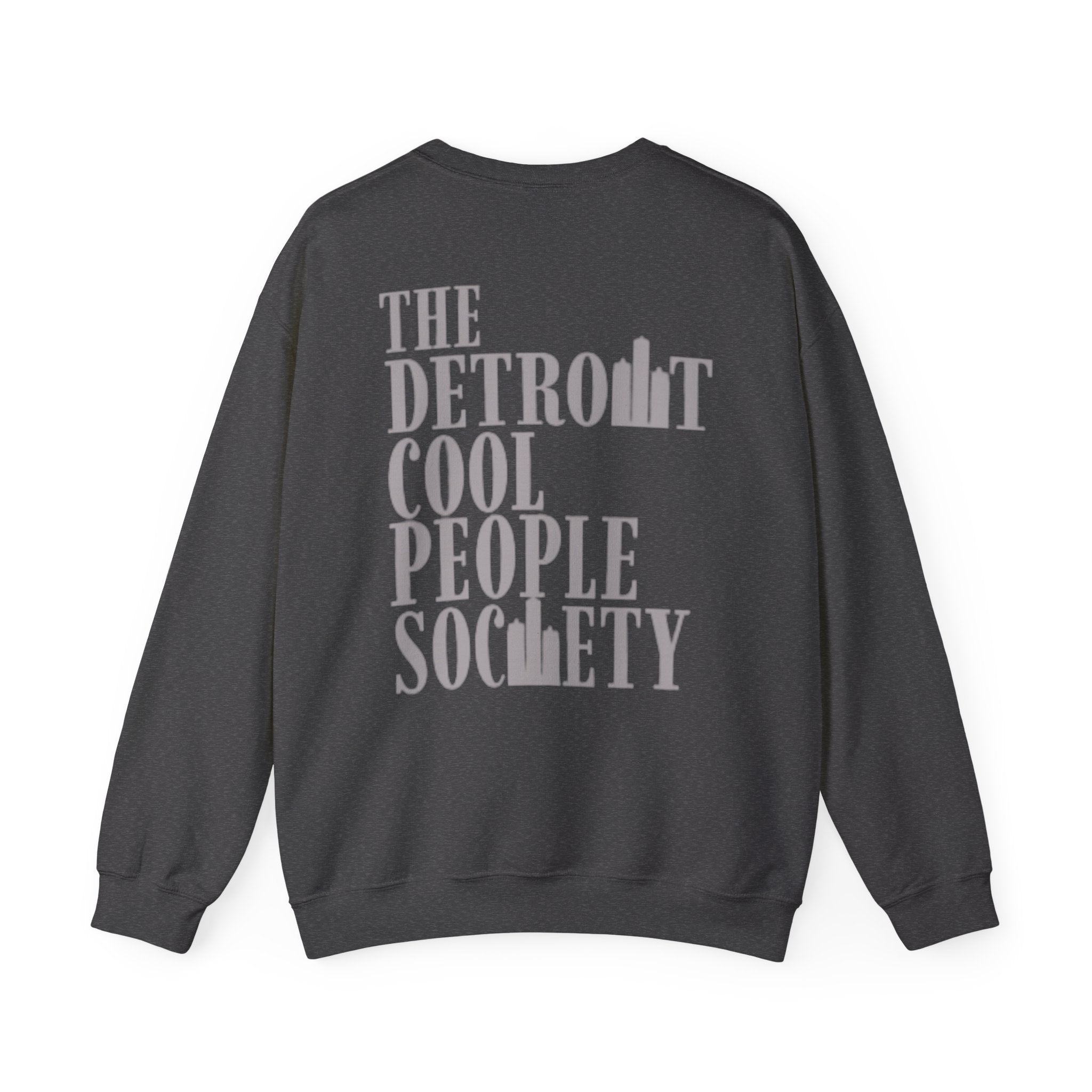 Detroit Cool People Society Crewneck Sweatshirt - Tonyalicious Tees