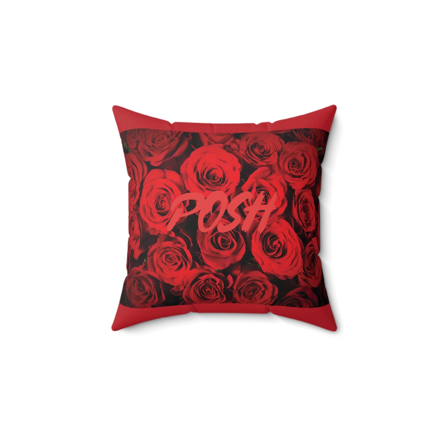 Posh Roses Decorative Pillow - Tonyalicious Tees