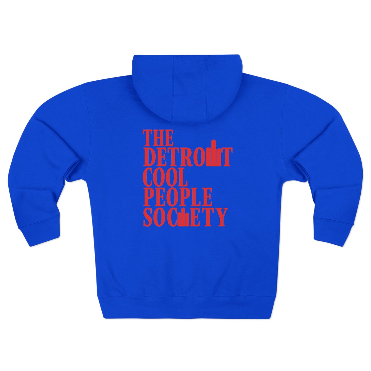 The Detroit Cool People Society Zip Hoodie