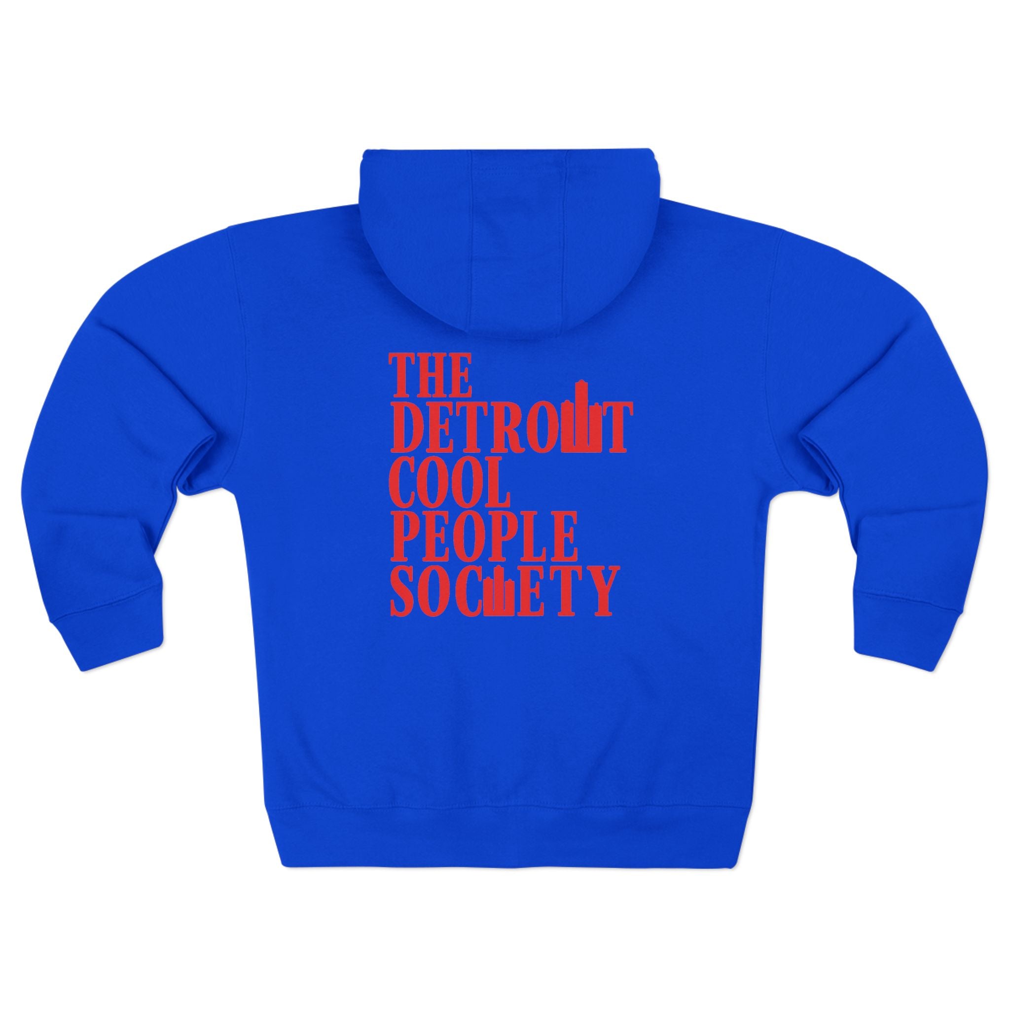 The Detroit Cool People Society Zip Hoodie