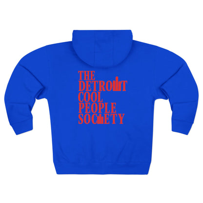 The Detroit Cool People Society Zip Hoodie