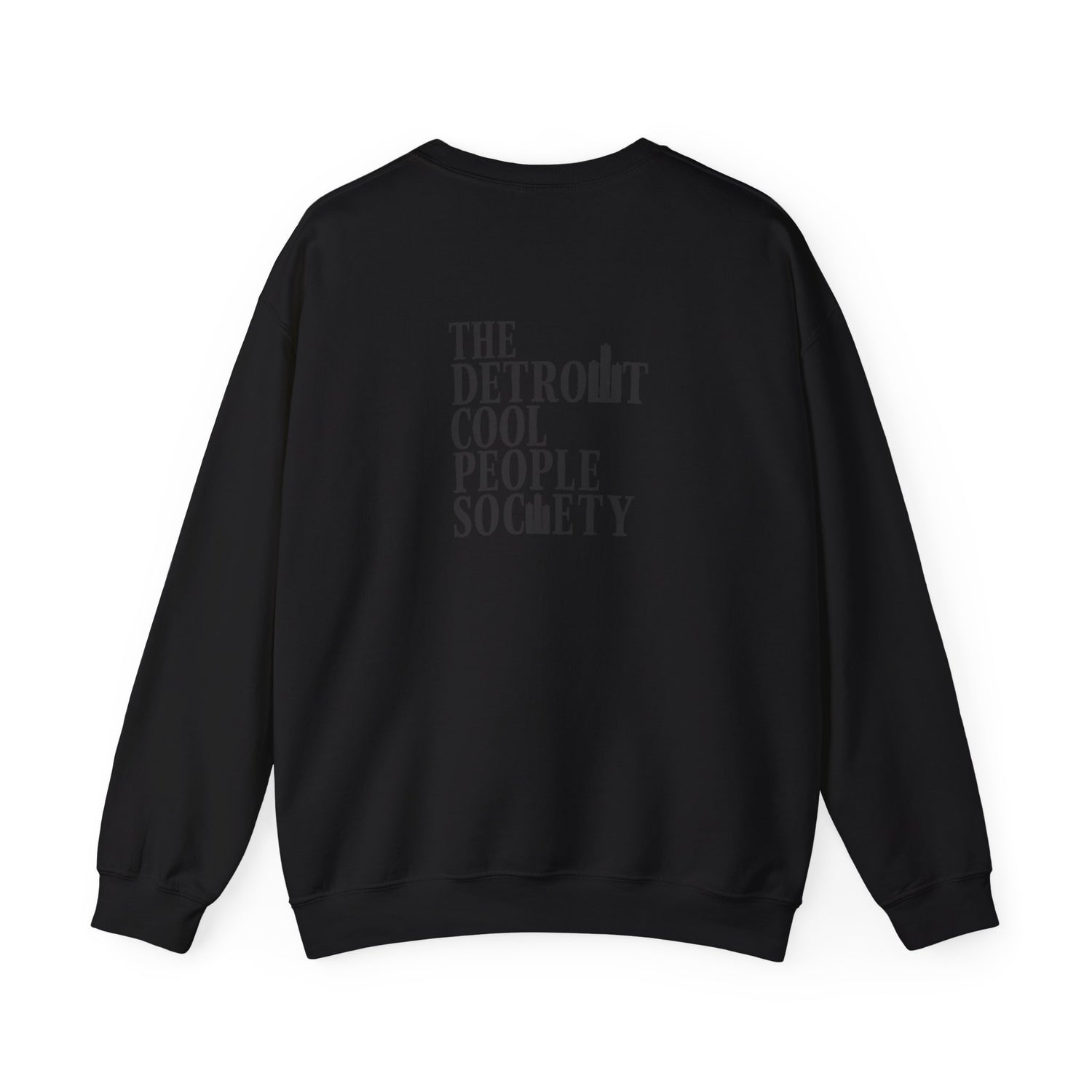 Detroit Cool People Society Crewneck Sweatshirt - Tonyalicious Tees