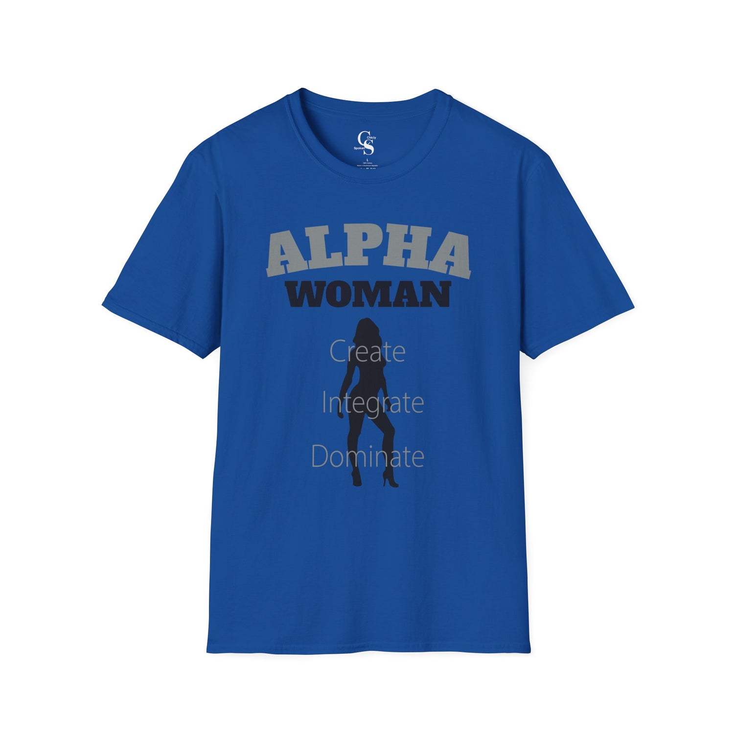 Alpha Woman Tee - Front and Back Print - Tonyalicious Tees