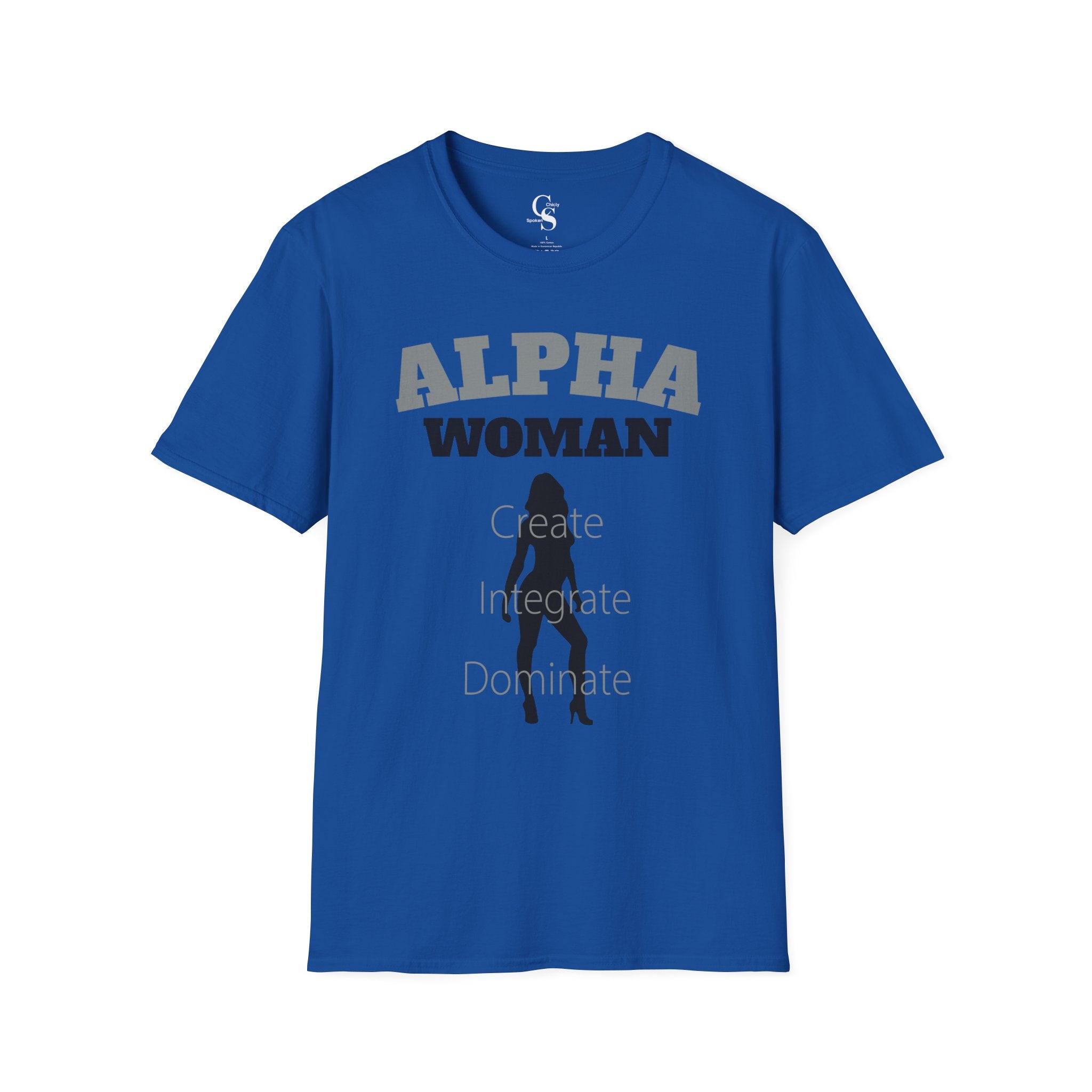 Alpha Woman Tee - Front and Back Print - Tonyalicious Tees