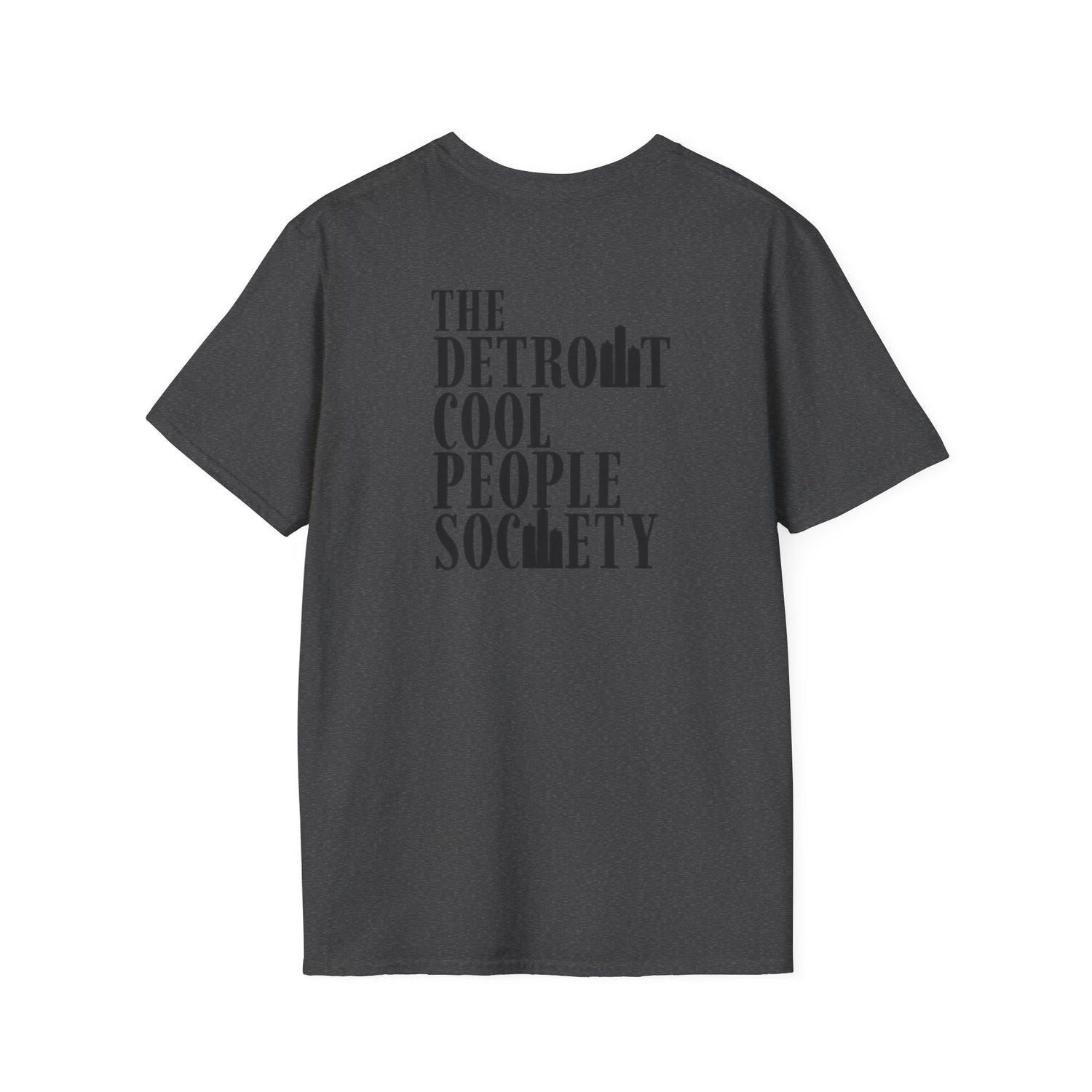 The Detroit Cool People Society Tee - Front and Back Print - Tonyalicious Tees
