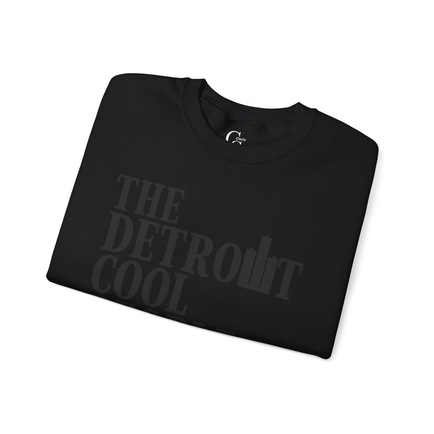 Detroit Cool People Society Crewneck Sweatshirt - Tonyalicious Tees