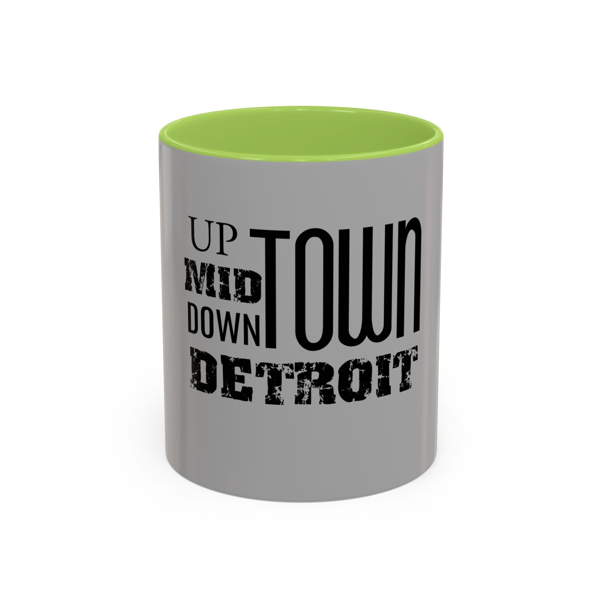Up, Mid, Downtown Detroit Mug - Tonyalicious Tees