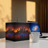 Detroit Skyline Cityscape Cube Lamp - Tonyalicious Tees