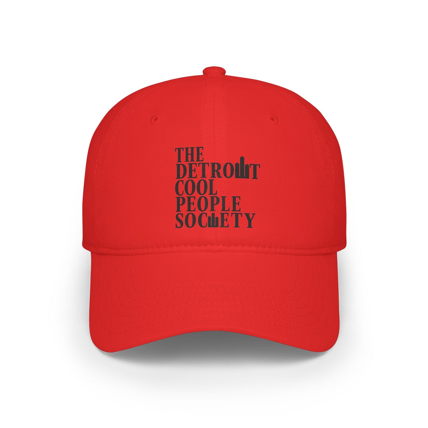 Detroit Cool People Society Baseball Cap - Tonyalicious Tees