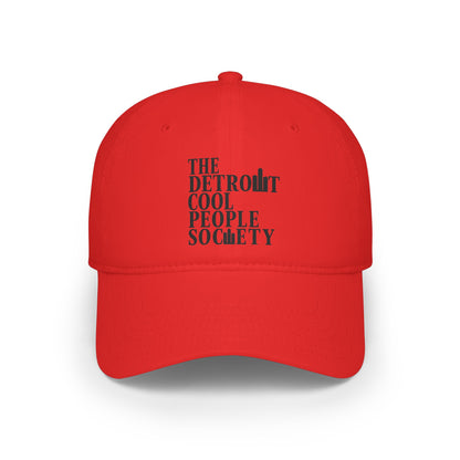 Detroit Cool People Society Baseball Cap - Tonyalicious Tees