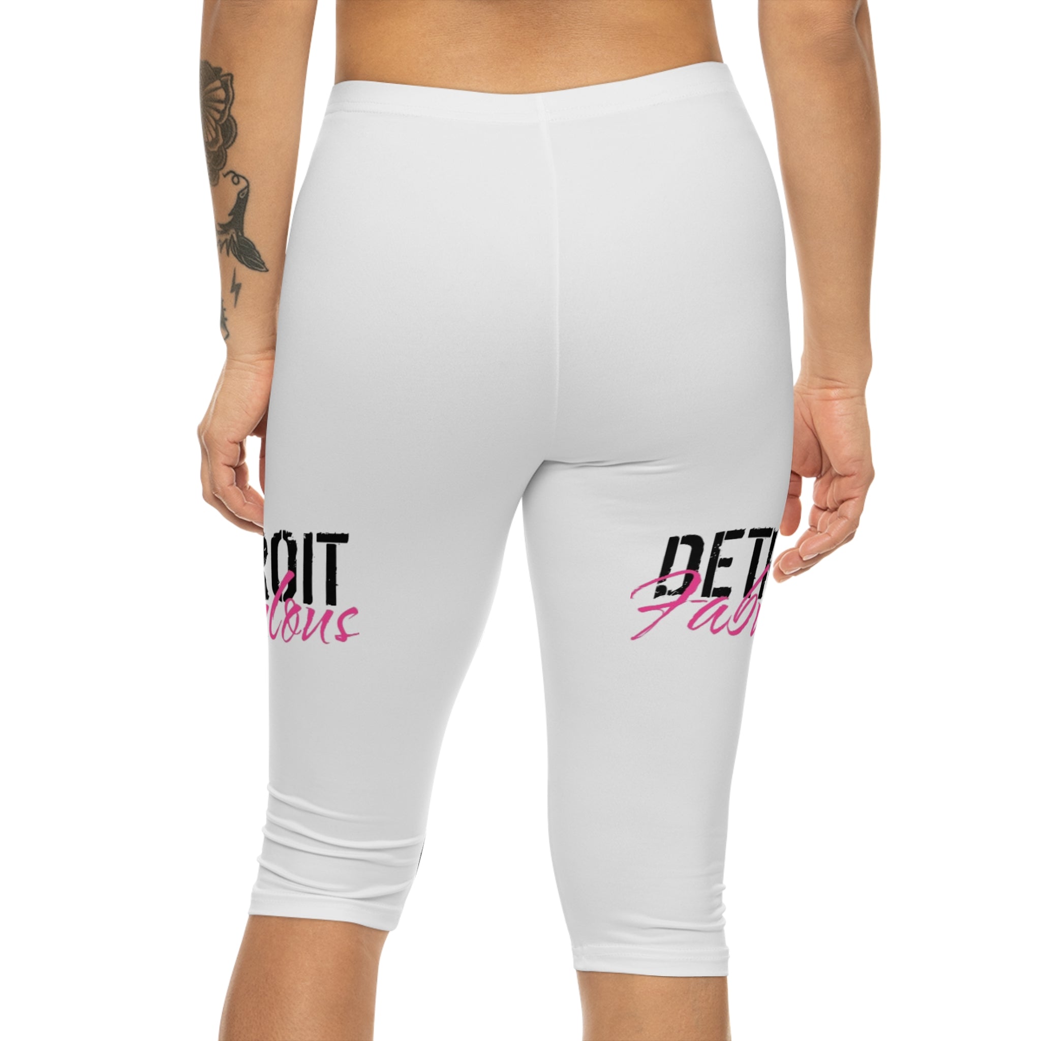 Detroit Fabulous Capri Leggings - Tonyalicious Tees