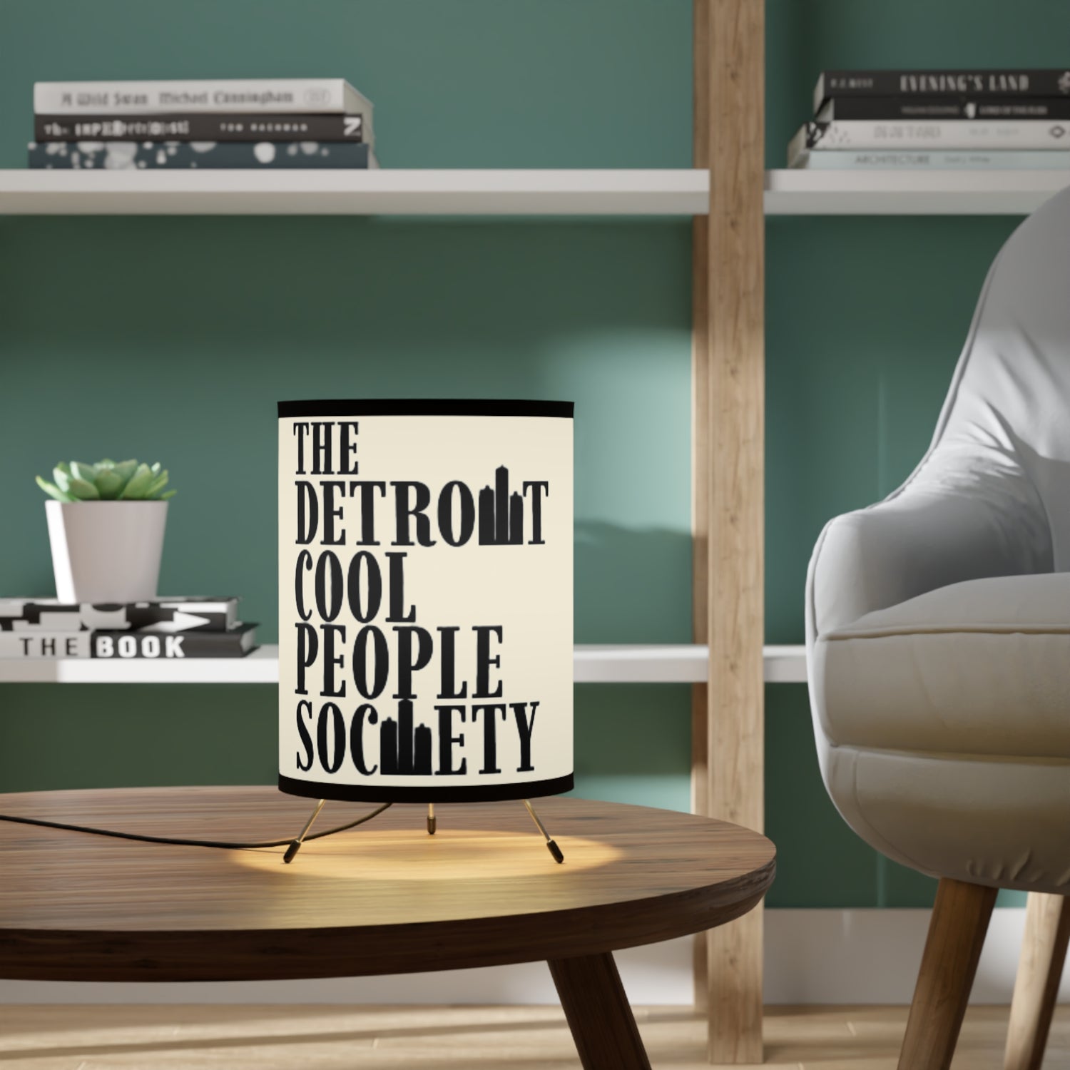 The Detroit Cool People Society Lamp