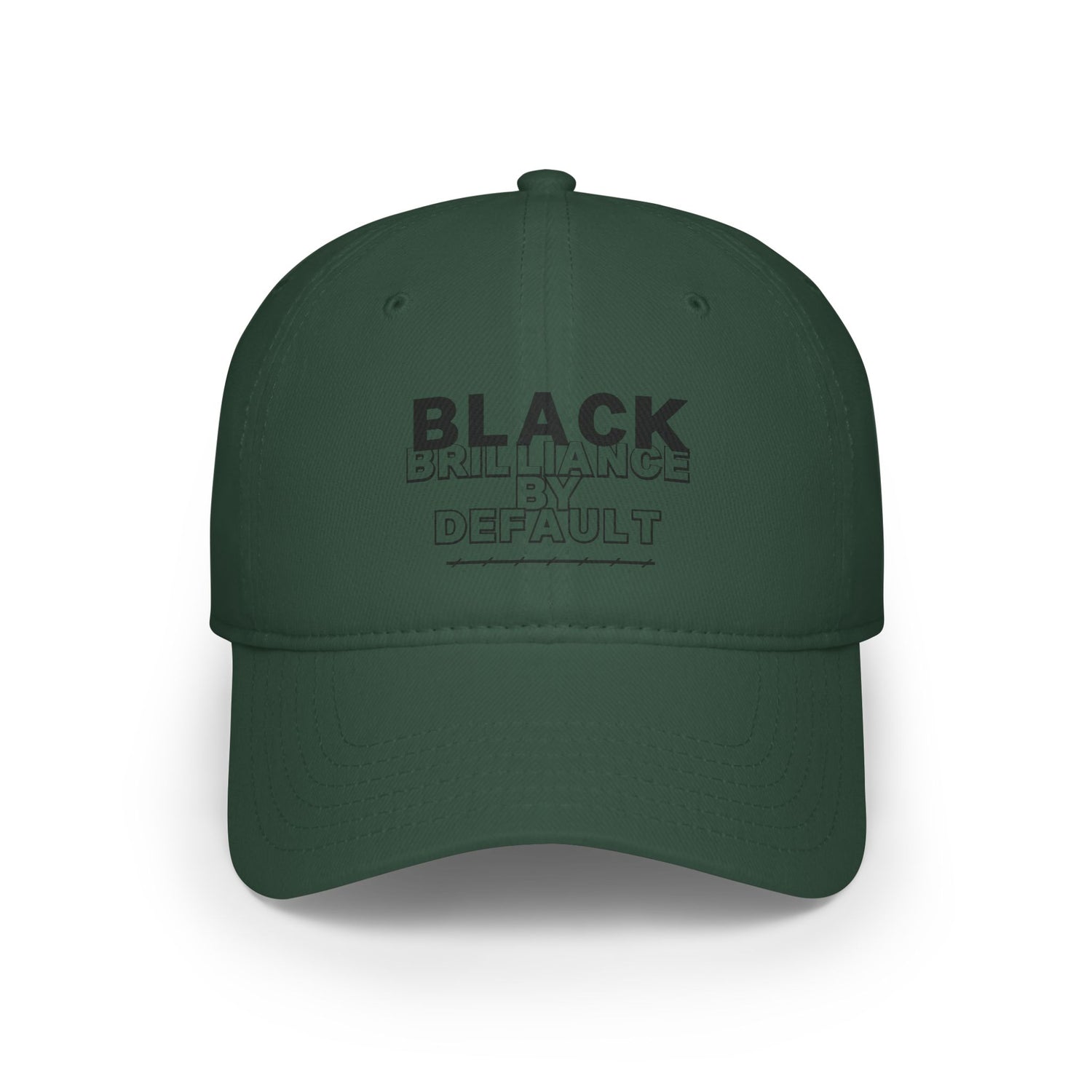 Black Brilliance Baseball Cap - Tonyalicious Tees