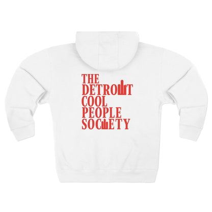 The Detroit Cool People Society Zip Hoodie