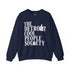 Detroit Cool People Society Crewneck Sweatshirt - Tonyalicious Tees