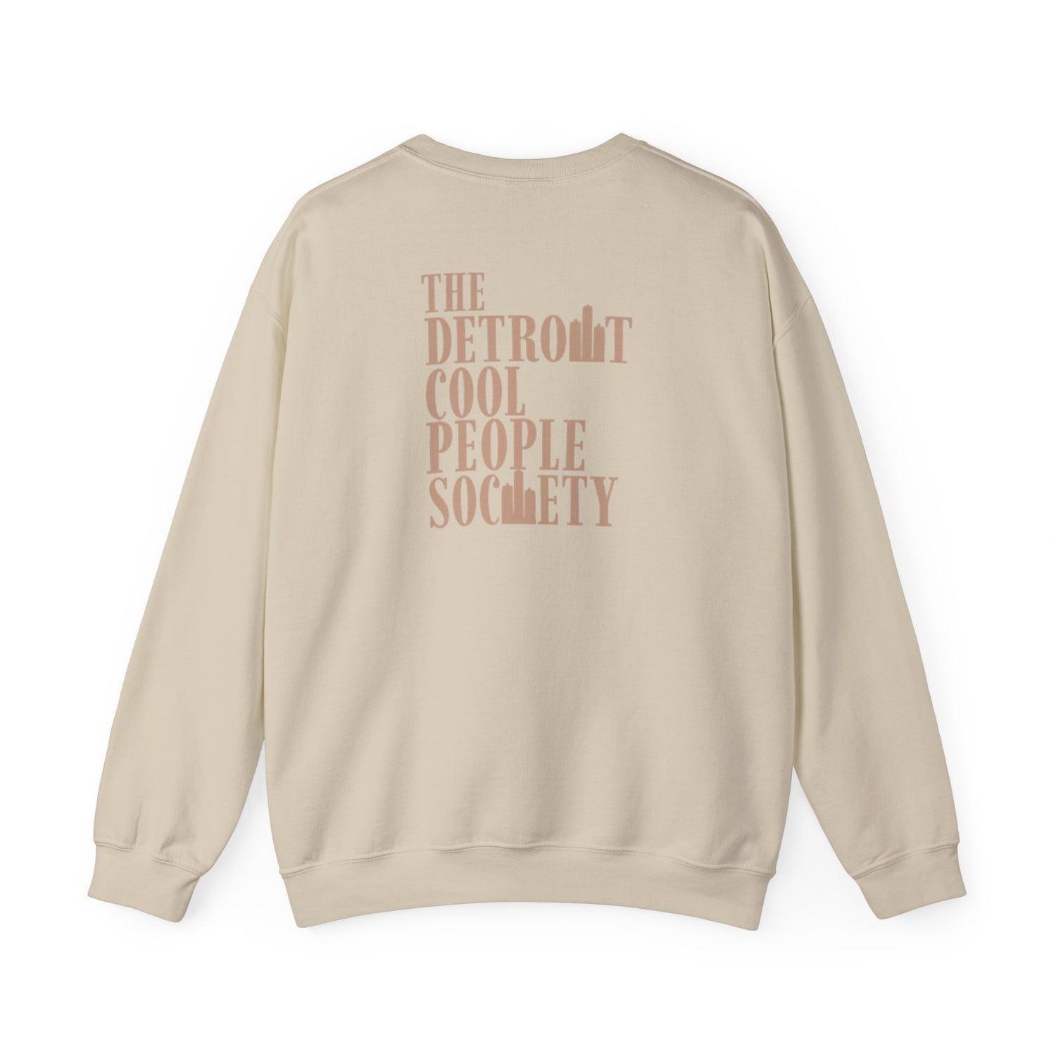 Detroit Cool People Society Crewneck Sweatshirt - Tonyalicious Tees