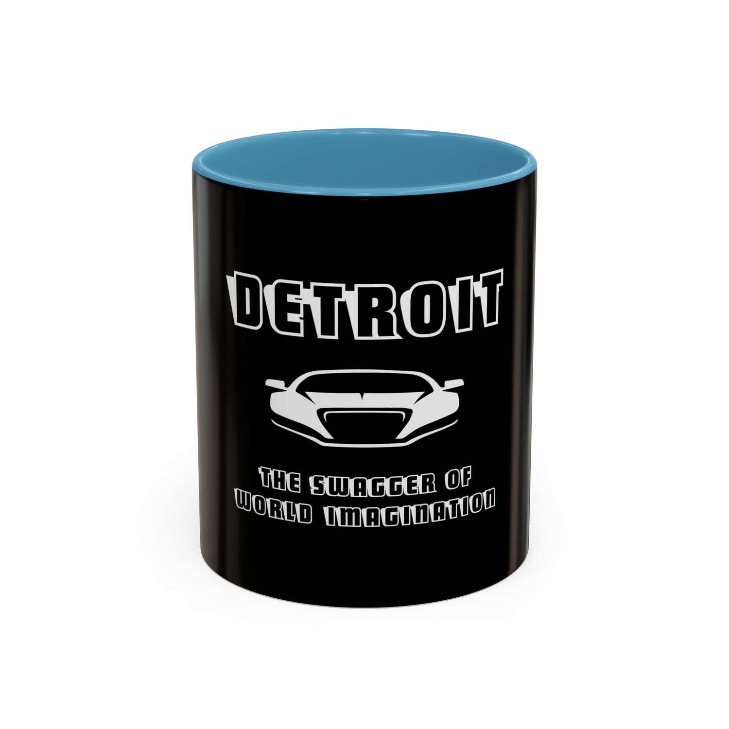 Detroit Swagger Coffee Mug - Bold Black - Tonyalicious Tees