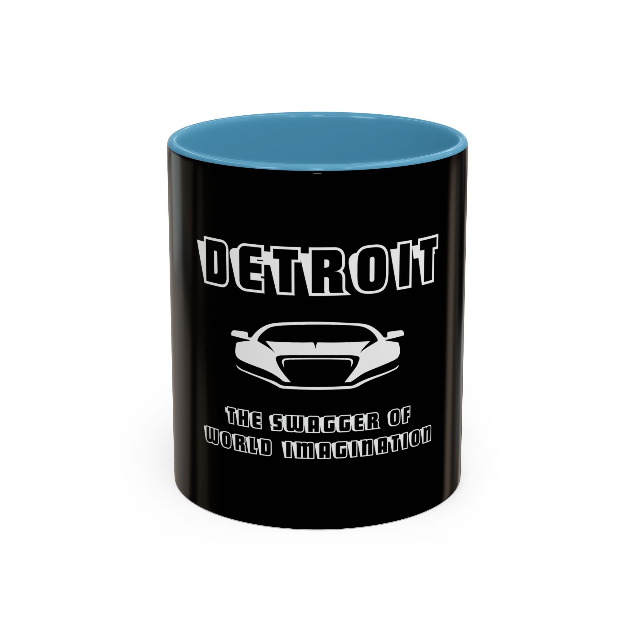 Detroit Swagger Coffee Mug - Bold Black - Tonyalicious Tees