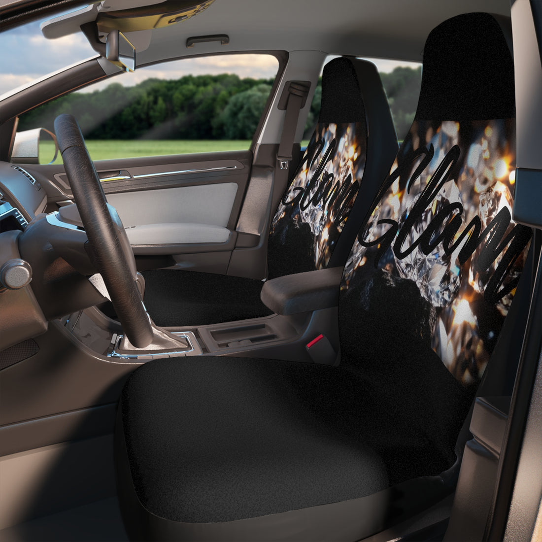 Glam Diamonds Car Seat Covers