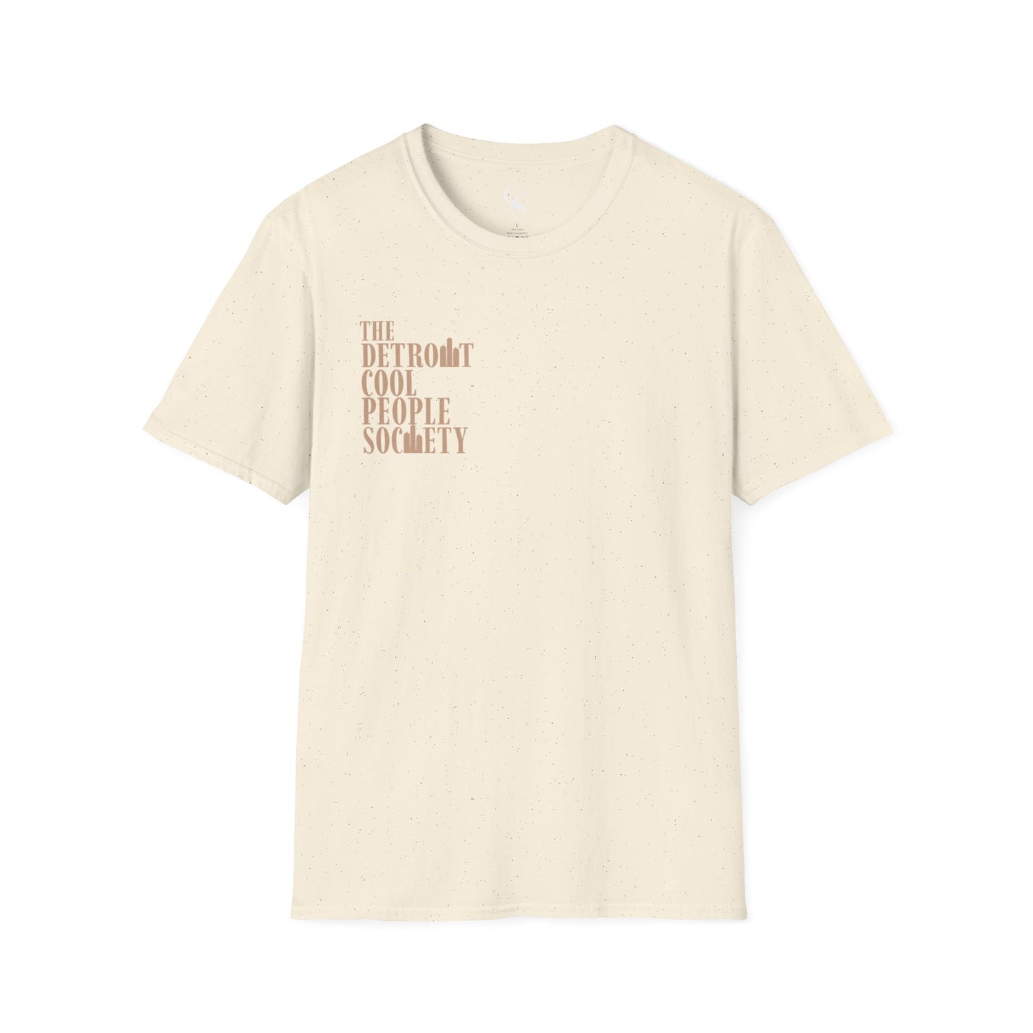 Detroit Cool People Society Tee - Front and Back Print Alternate Colors - Tonyalicious Tees