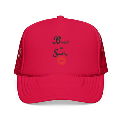 Bougy Not Snobby Trucker Hat - Tonyalicious Tees
