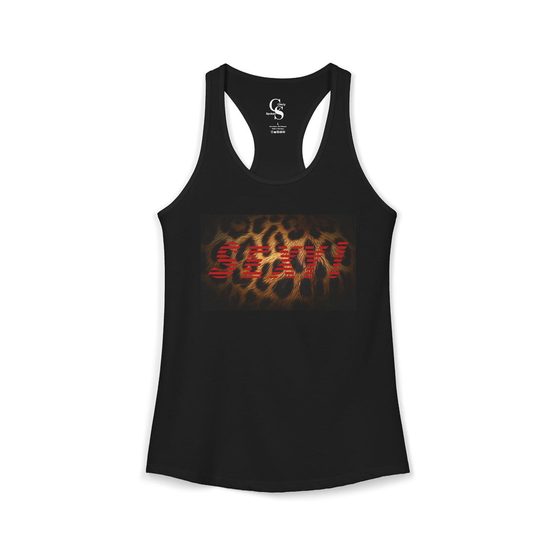 Sexy Leopard Print Racerback Tank