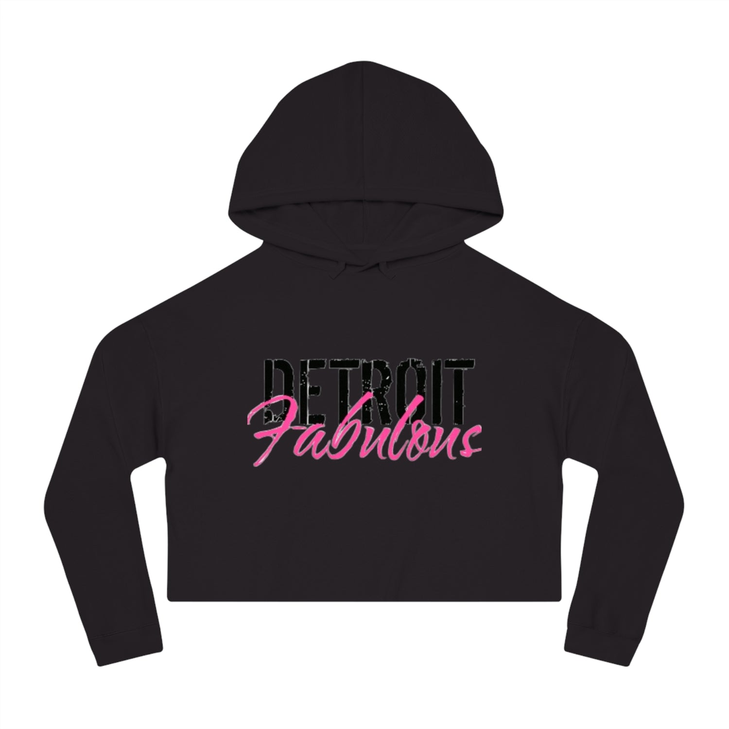 Detroit Fabulous Cropped Hoodie