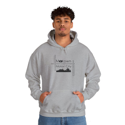 Motown Motor City Detroit Hoodie - Tonyalicious Tees