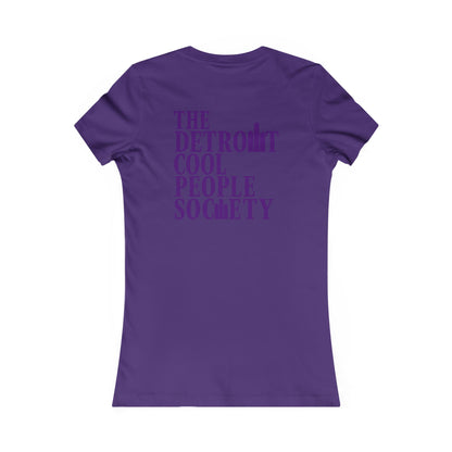 The Detroit Cool People Society Fitted Women&
