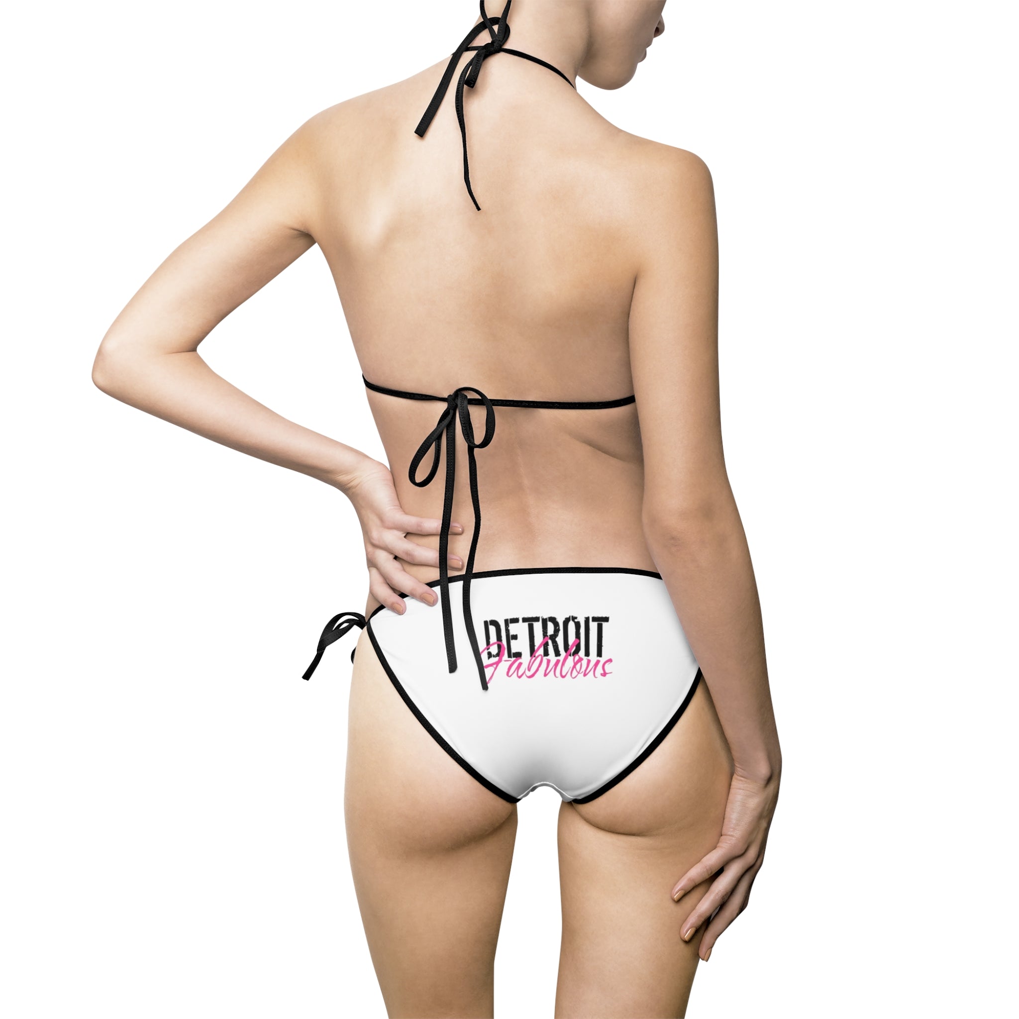 Detroit Fabulous String Bikini - Tonyalicious Tees