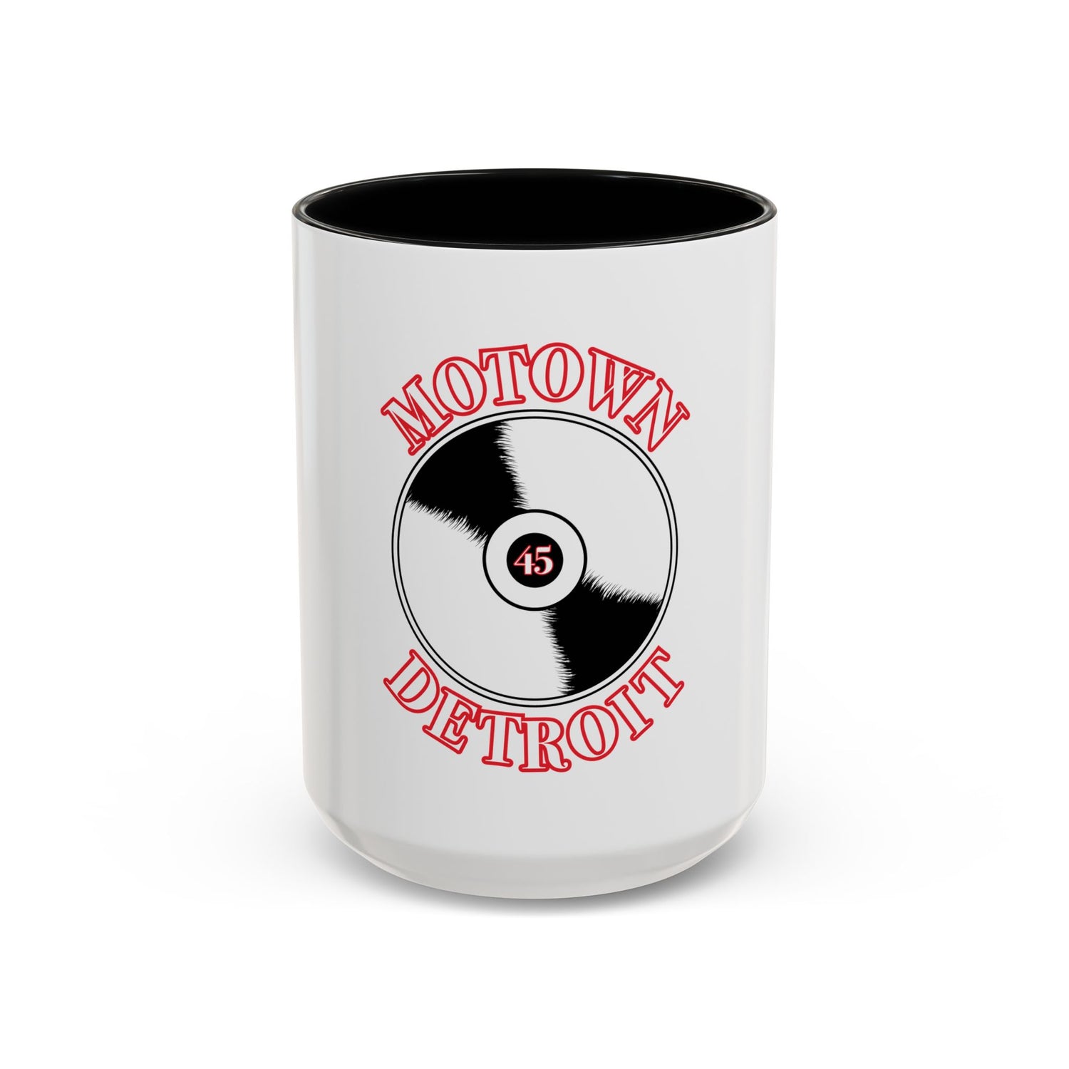 Motown Detroit Mug - Red