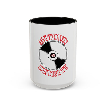 Motown Detroit Mug - Red
