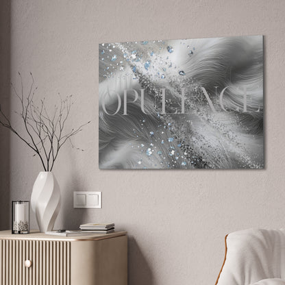 Opulence Silver Wall Art