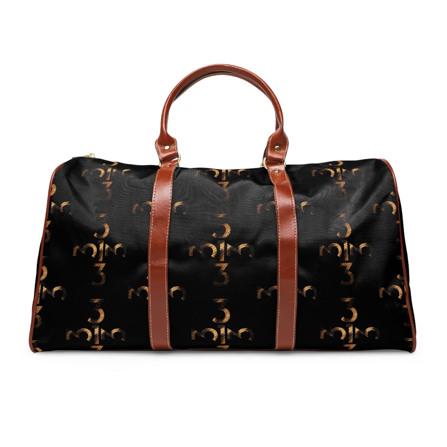 Twisted 313 Animal Print Monogrammed Waterproof Travel Bag - Tonyalicious Tees