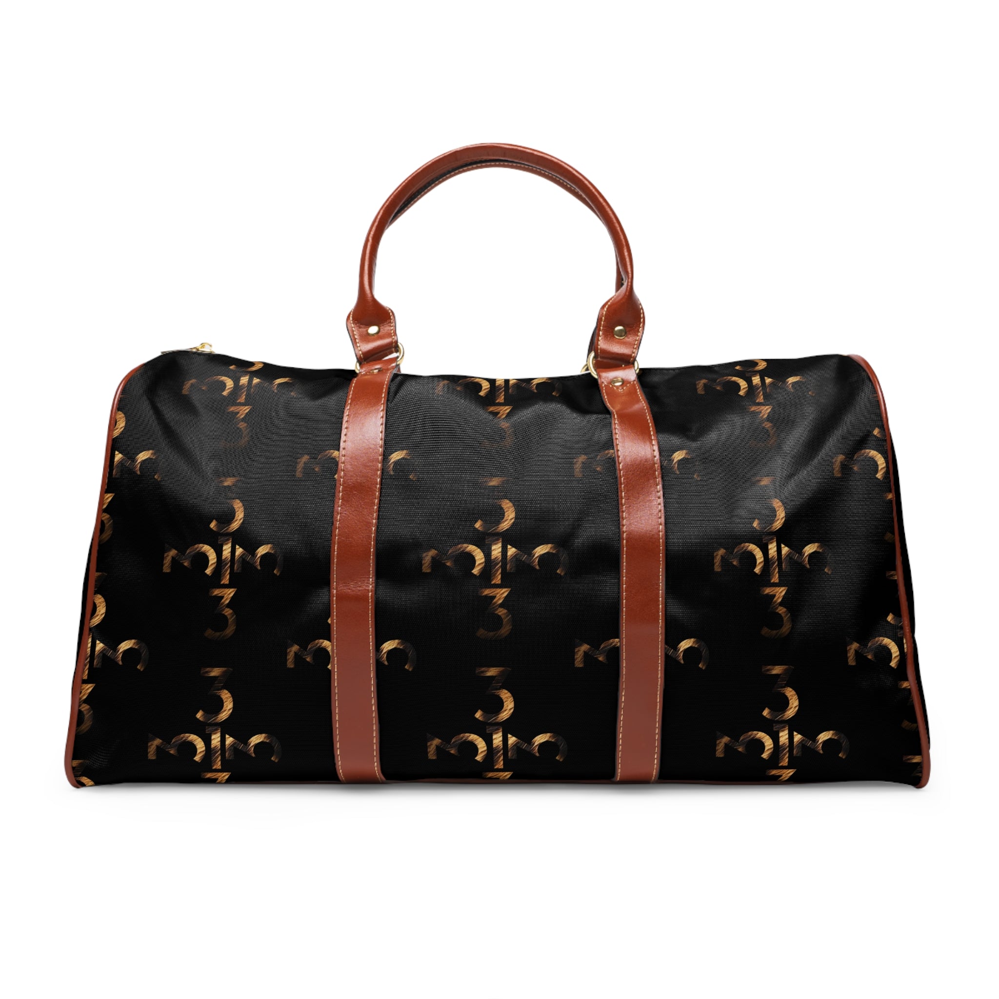 Twisted 313 Animal Print Monogrammed Waterproof Travel Bag - Tonyalicious Tees