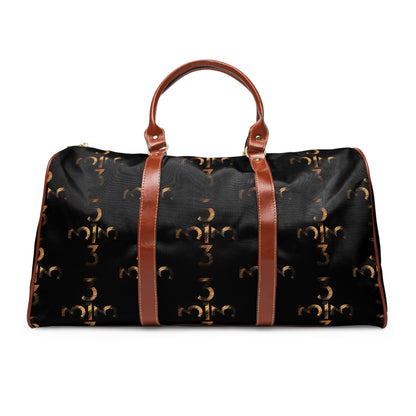 Twisted 313 Animal Print Monogrammed Waterproof Travel Bag - Tonyalicious Tees