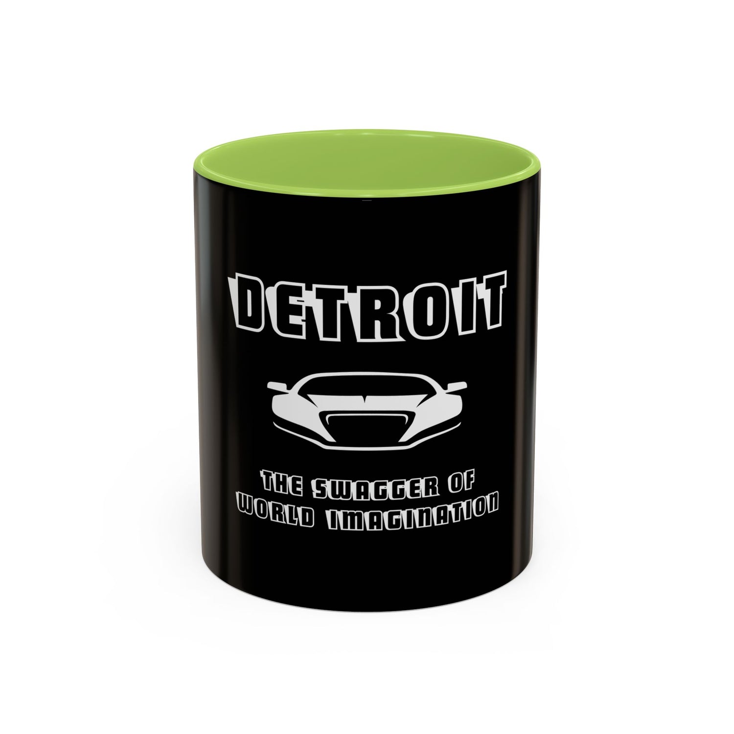 Detroit Swagger Coffee Mug - Bold Black - Tonyalicious Tees