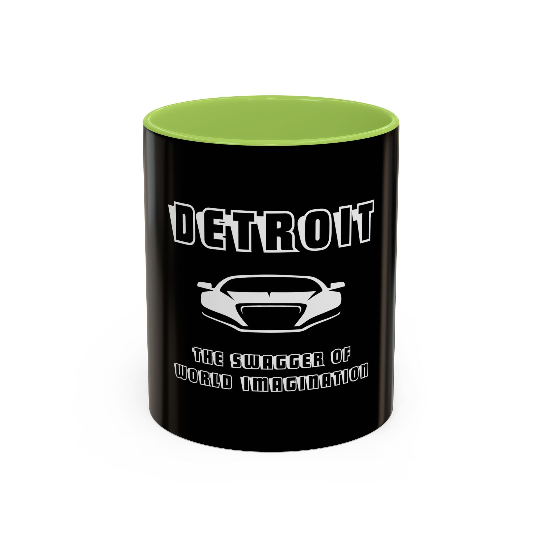 Detroit Swagger Coffee Mug - Bold Black - Tonyalicious Tees