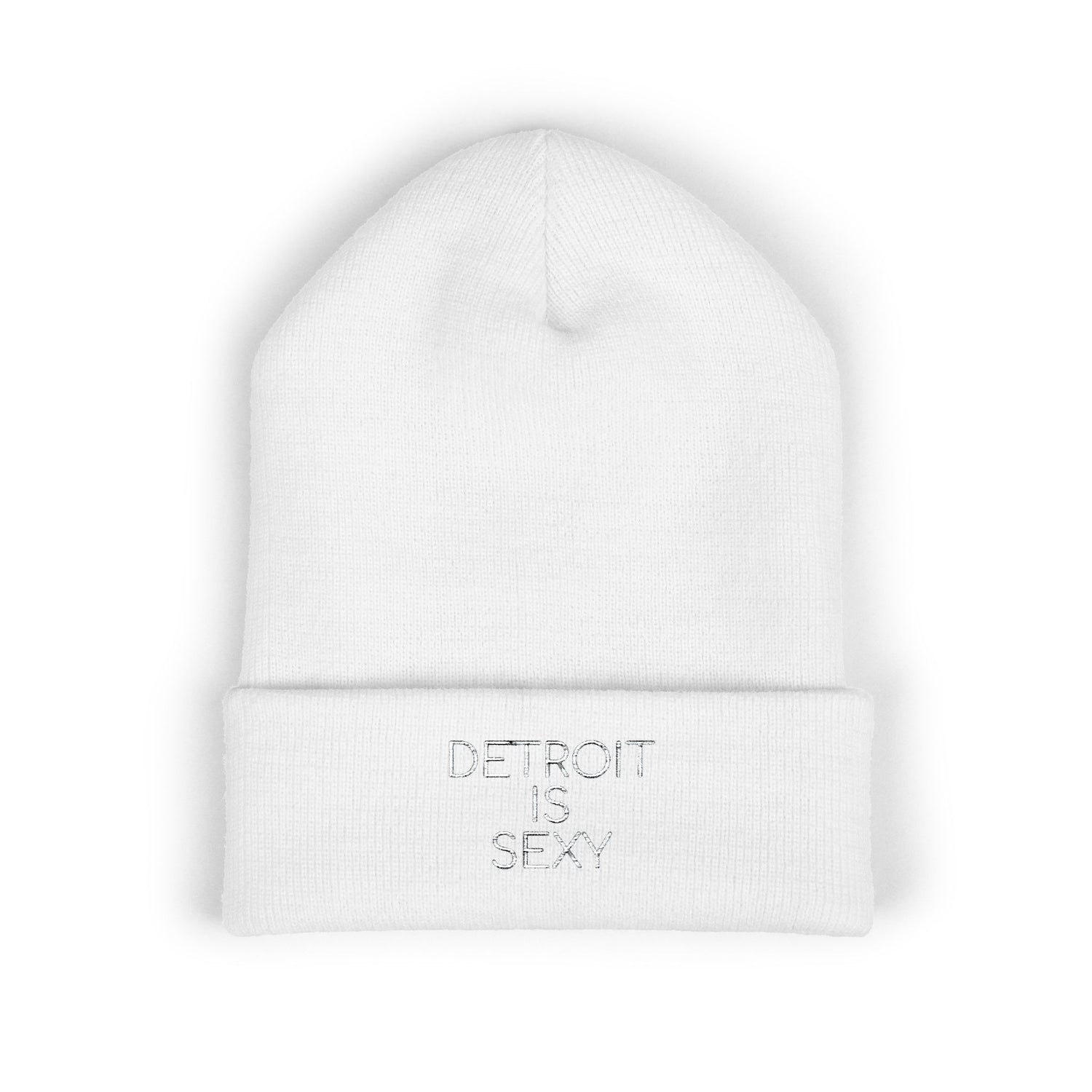 Detroit is Sexy Embroidered Beanie