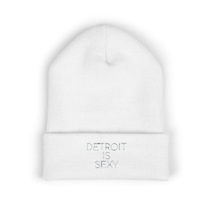 Detroit is Sexy Embroidered Beanie