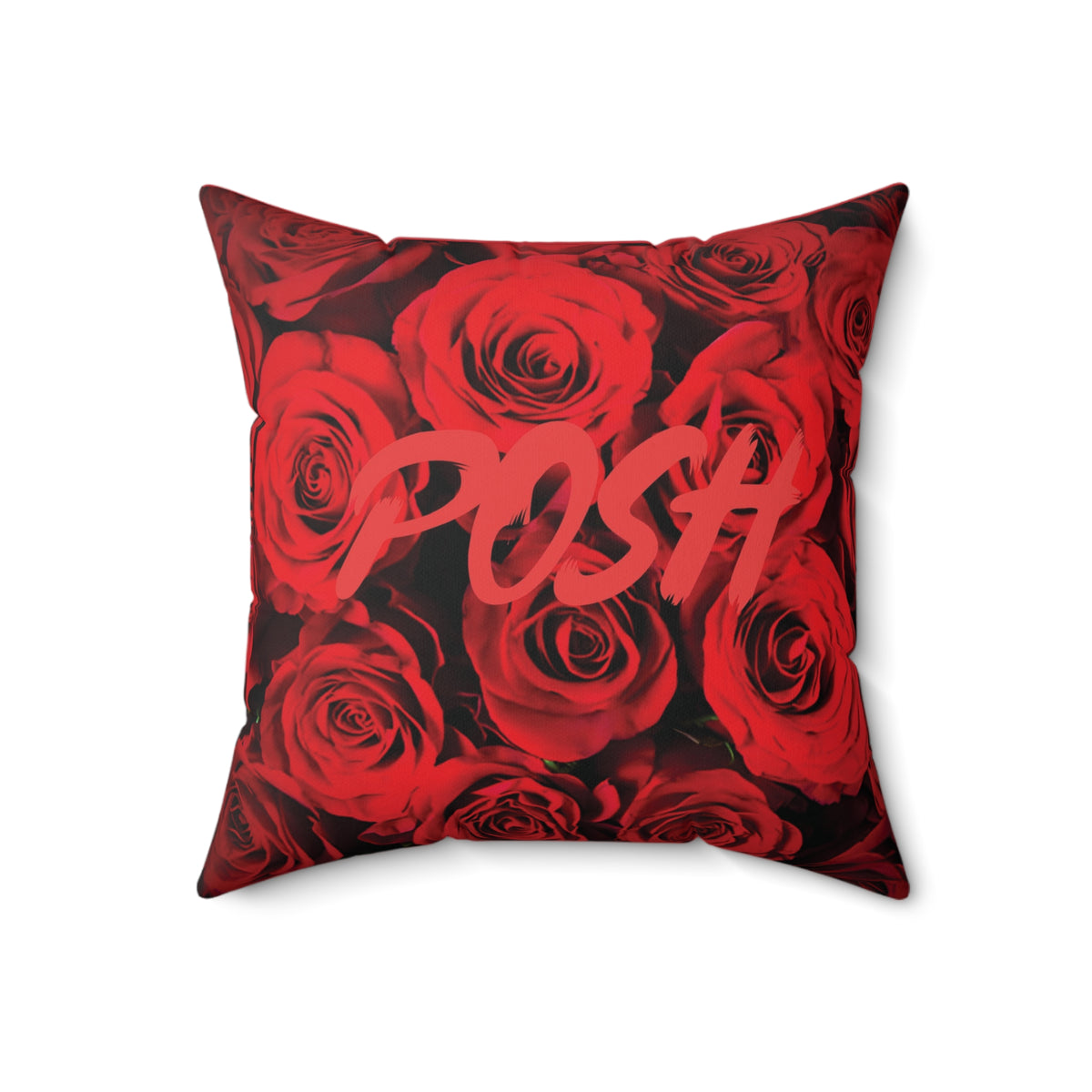 Posh Roses Decorative Pillow - Tonyalicious Tees