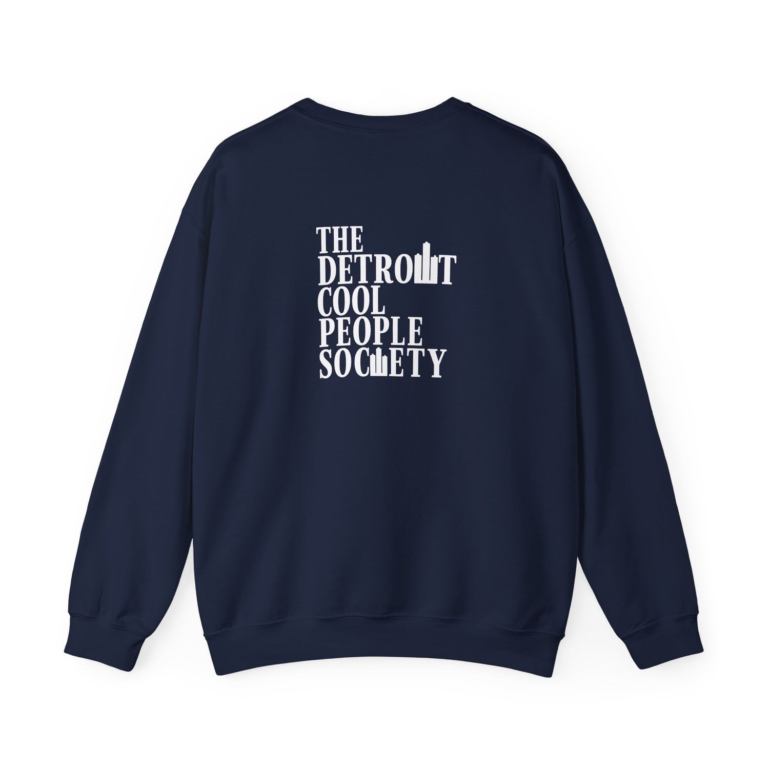 Detroit Cool People Society Crewneck Sweatshirt - Tonyalicious Tees