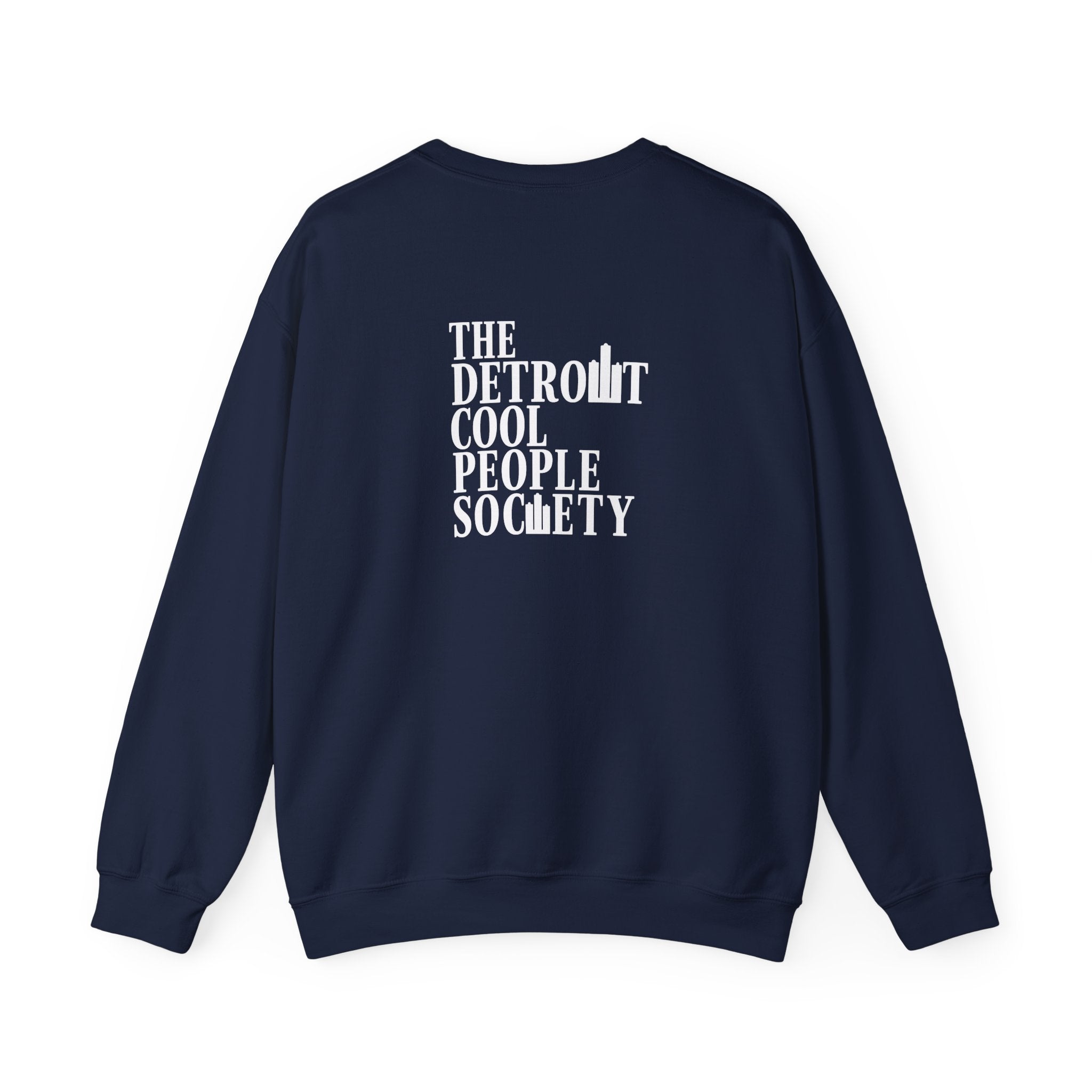 Detroit Cool People Society Crewneck Sweatshirt - Tonyalicious Tees