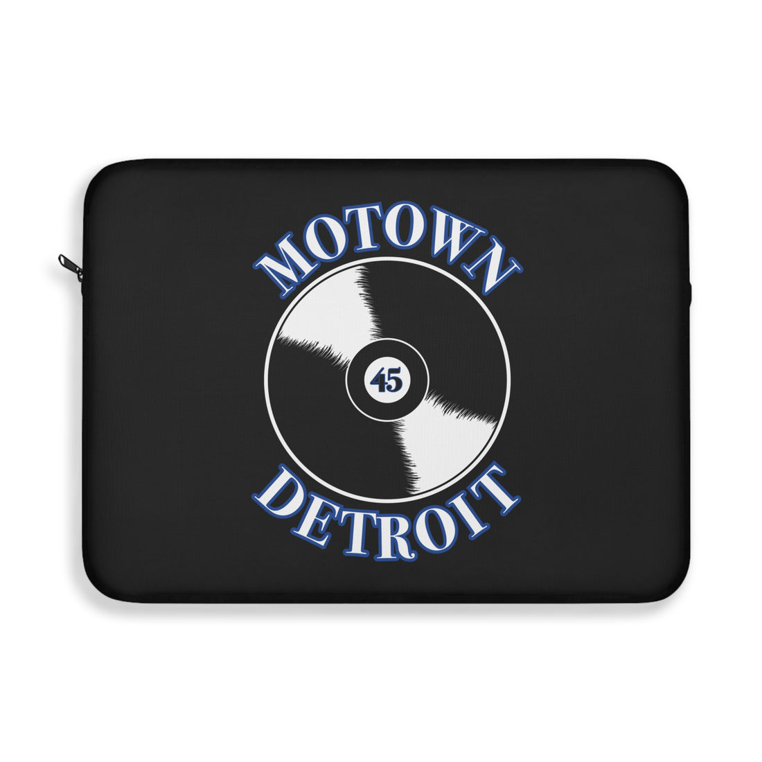 Motown Detroit 45 Laptop Sleeve - Blue - Tonyalicious Tees